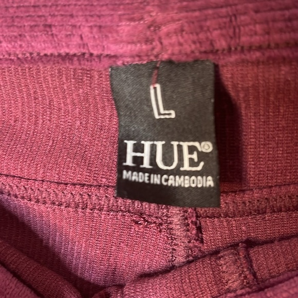HUE Deep Wine Leggings - Picture 3 of 5